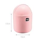 Lixeira com Tampa p Quarto Gourmet Rosa Claro 4L - UZ