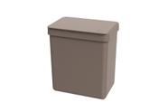 Lixeira de Pia Cozinha 2,5l Warm Gray Single Coza