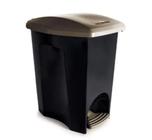 Lixeira de Plástico Ecoblack com Pedal 7 Litros - Plasutil -