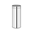 Lixeira em aço inox 30l touch bin brabantia