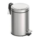 Lixeira em Aço Inox com Pedal 3 Litros - 94538103 - TRAMONTINA