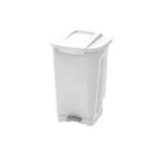 Lixeira em plastico t-force branco 100l