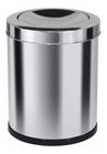 Lixeira Inox 13,5 L Tampa Meia Esfera