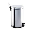 Lixeira Inox com Pedal e balde - 12L - Decorline - Brinox