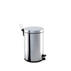 Lixeira Inox com Pedal e Balde Brinox Decorline Cromada - 3L