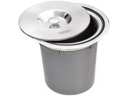 Lixeira Inox de Embutir Tramontina 5L - Clean Round