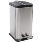 Lixeira Inox Quadrada 20 Litros Jaspe 008234