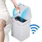 Lixeira Inteligente com Sensor de Abertura Automática por Aproximação Banheiro Cozinha Lixo 16L