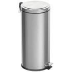 Lixeira Plus em Aço Inox com Pedal Acabamento Scotch Brite Balde Interno Removível 30 L Tramontina