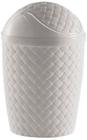 Lixeira Rattan 4,2 Lts Basculante Creme - Cod:829Creme