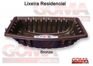 Lixeira Residencia Bronze Grade Goma