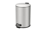 Lixeira Spin com Pedal em Aço Inox 3L com Amortecimento - Brinox