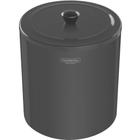 Lixeira Tramontina Útil Aço Inox Polido Black 5L