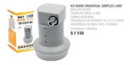 Lnbf Banda Ku Simples Universal 62db 950/2150 Mhz