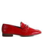 Loafer Feminino Via Marte 075-004 Vermelho