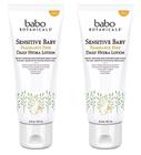 Loção Babo Naturals Sensitive Baby, sem fragrância, 240 ml (pacote com 2)