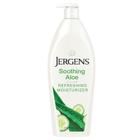 Loção corporal Jergens Soothing Aloe Refrescante 620mL com pepino