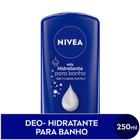 loção Hidratante Nivea Milk Banho Pele Seca com Enxague 250ml