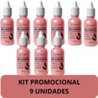 Loção Milagrosa Bio Instinto Desodorante Para os Pés Frasco 30ml Kit Promocional 9 Unidades