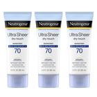 Loção Protetora Solar Neutrogena Ultra Sheer Dry-Touch SPF 70 90mL