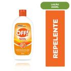 Loção Repelente OFF! Family 200ml Proteção Contra Mosquitos