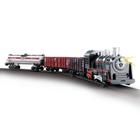 Locomotiva Trem Miniatura C/ Som E Luz 16 Pcs - Dm Toys