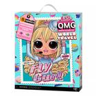 LOL Surpresa OMG World Travel Fly girl Fashion Doll com 15 surpresas incluindo roupa de moda, acessórios de viagem e playset reutilizável Ótimo presente para meninas de 4 anos+ - L.O.L. Surprise!