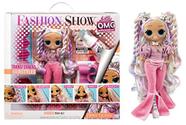 LOL Surprise OMG Fashion Show Hair Edition Twist Queen Fashion Doll com Mousse Mágico, Cabelo Transformador, Acessórios de Cabelo, Bonecas de Moda Colecionáveis, Fashion Toy Girls 4 anos ou mais, boneca de 10 polegadas