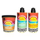 Lola Cosmetics Ela é Carioca Kit Creme de Pentear + Máscara Hidronutritiva + Proteína