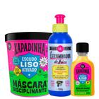 Lola O Exterminador de Frizz Balsámo 120ml + Xapadinha Mascara 450ml + Óleo 50ml