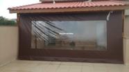 Lona Confeccionada para Toldo Cortina *SOMENTE A LONA* Medidas 4,20m x 2,50m Alta Resistência