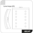 Lona de freio Dianteiro / Traseiro Vw 12-170 Bt 1997 a 2000