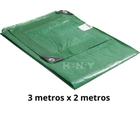 Lona de Polietileno Verde 3 m x 2 m - Vonder