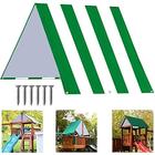 Lona de reposição Swing Set ABCCANOPY 132x229cm verde/branca