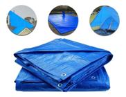 Lona Impermeável Azul Multiuso 6 x 4 mts ( USO LEVE ) 75 Micras