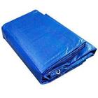 Lona Itap Azul 5x5 Plástica Carreteiro Com Ilhoes Reforçada