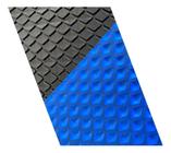 Lona Térmica Piscina 5X2,5 500 Micras Proteção Uv Black/Blue