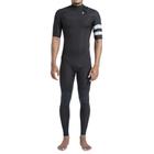 Long John Hurley Manga Curta Advant 2/2mm Fullsuit Preto