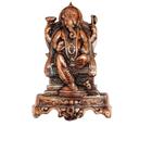 Lord Ganesha de Cobre 22 Cm - Loja da Índia