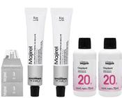 Loreal Kit C/2 Coloração Majirel 1 Preto 50g + 2 Água Oxigenada 20v 75ml