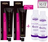 Loreal Kit Dia Richesse Tonalizante 50g 10.12 Gelo Perolado + Rev