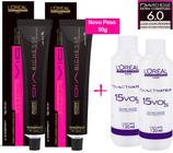 Loreal Kit c/3 Dia Richesse Tonalizante 6.0 Louro Escuro Profundo 50g -  Loreal Professionnel - Tonalizante de Cabelo - Magazine Luiza