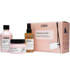 Loreal Kit Trio Vitamino Color Sh+Máscara+Absolute Repair Oil 10in1