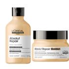 LOréal Professionnel Absolut Repair Gold Quinoa + Protein Kit - Shampoo + Máscara Light