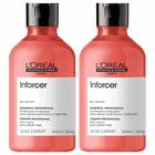 LOréal Professionnel Inforcer Shampoo Anti-quebra Kit com 2 Unidades