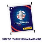 Lote De 100 Figurinhas Normais Conmebol Copa América Usa 2024 - AVULSAS E ALEATÓRIAS - PANINI