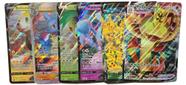 Lote de cartas Pokémon Random Jumbo x6 (V, Vmax, Vstars, V Union)