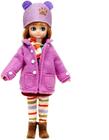 Lottie Doll Autumn Leaves Uma boneca para girls &amp boys Boneca de Moda para fall Boneca de Inverno com Botas e Chapéu