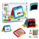 Lousa Mágica Criativa Dupla Face 2 em 1 Maleta Play & Learn - Multikids