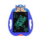 Lousa Mágica Digital Tablet Infantil Apaga Fácil da Patrulha Canina Azul Chase - Yestoys